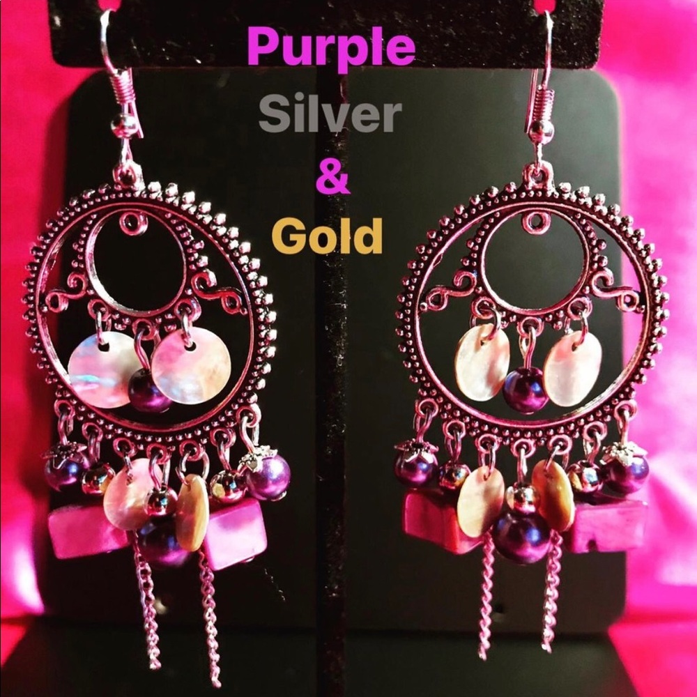 Dangle earrings